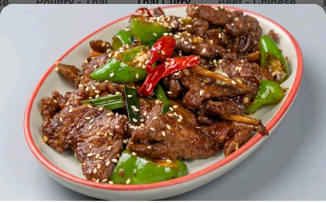 Beef with Chilies (Dry)
