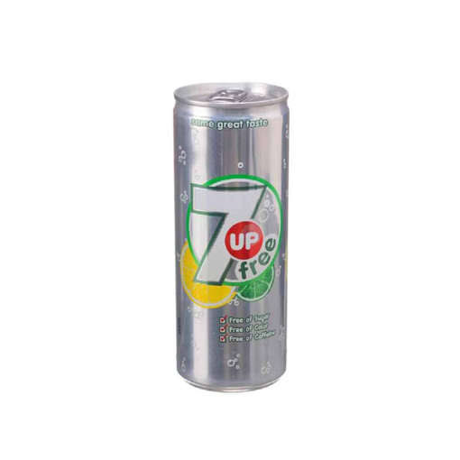 Diet 7up Can - 250 ml