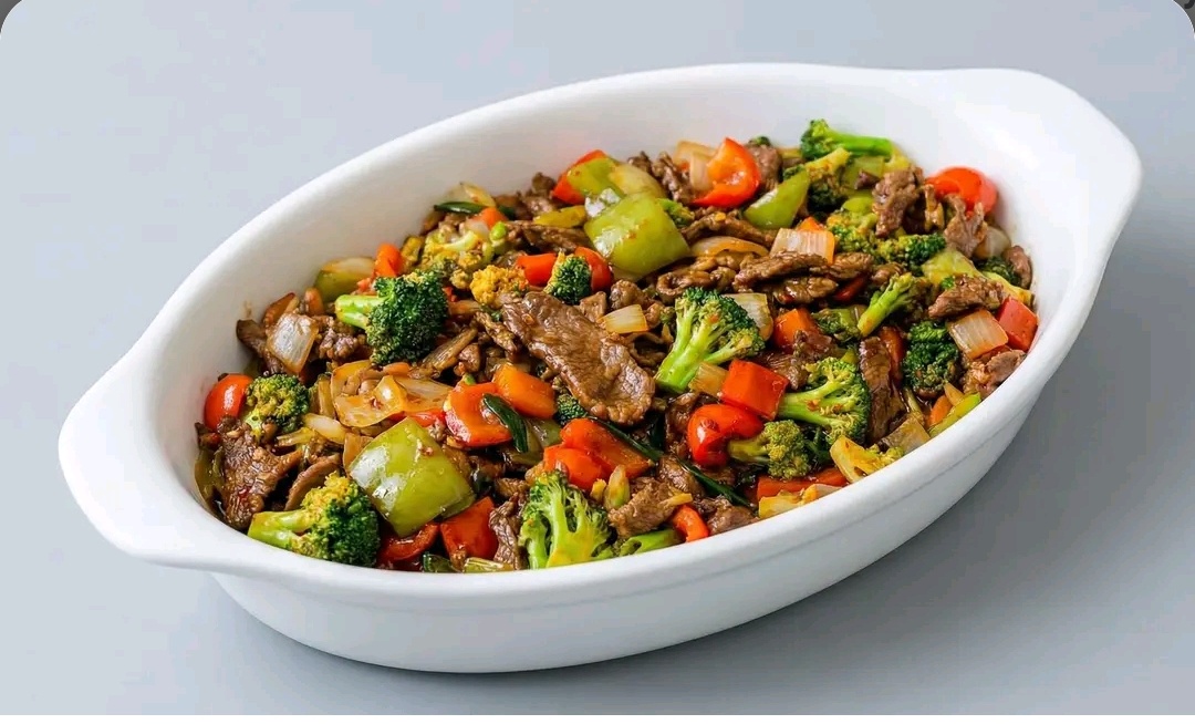 Spicy Hunan Beef with Bell Pepper