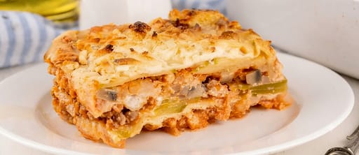 Chicken Mushroom Lasagna