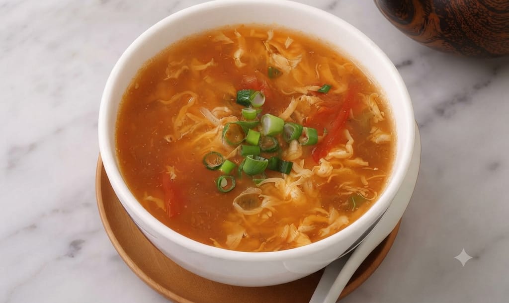 77A Egg and Tomatoes Noodle Soup