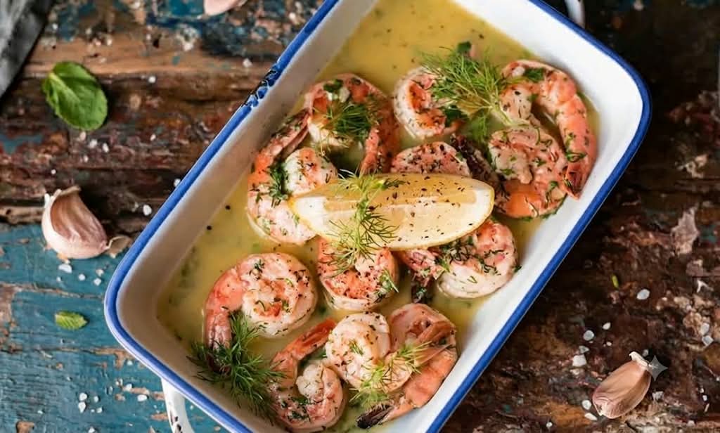 Garlic Butter Prawns