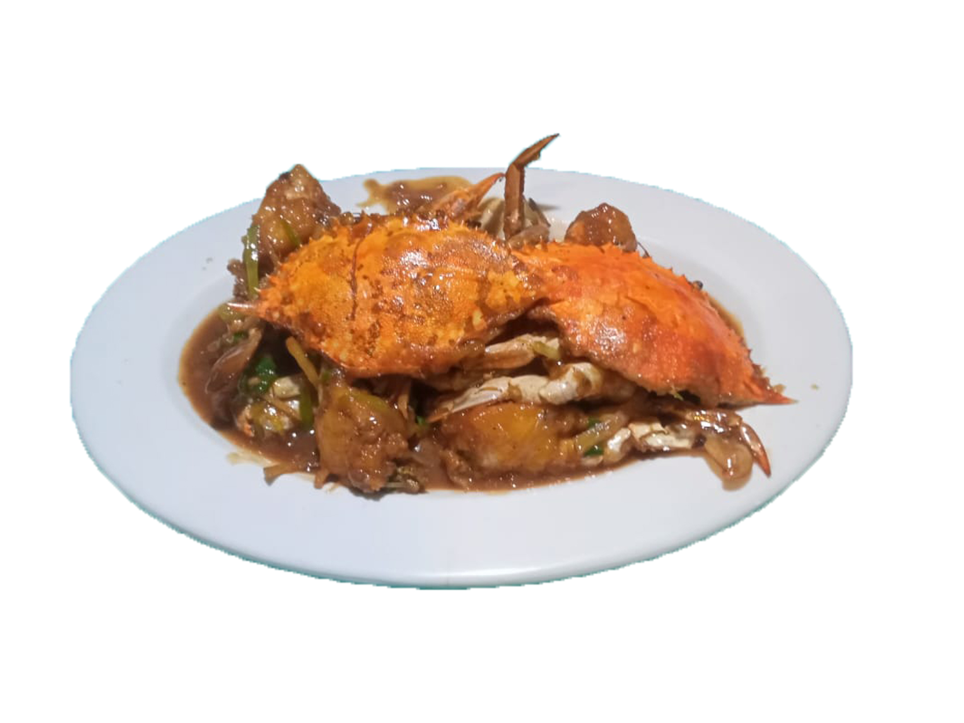 101A Fried Crabs in Garlic Sauce