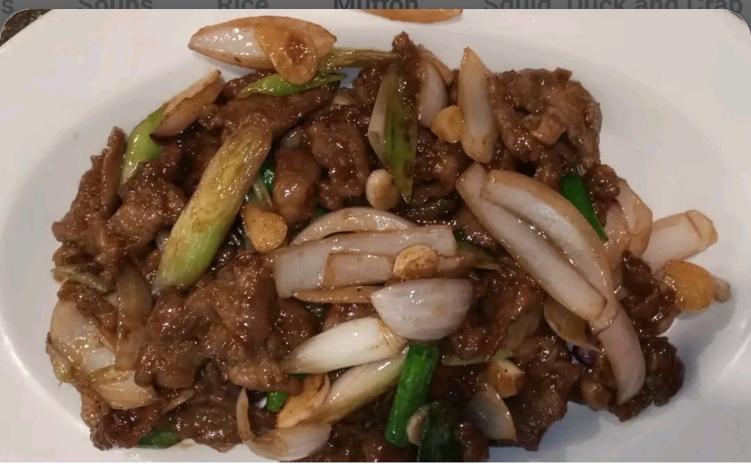 98 Sauteed Lamb with Scallion