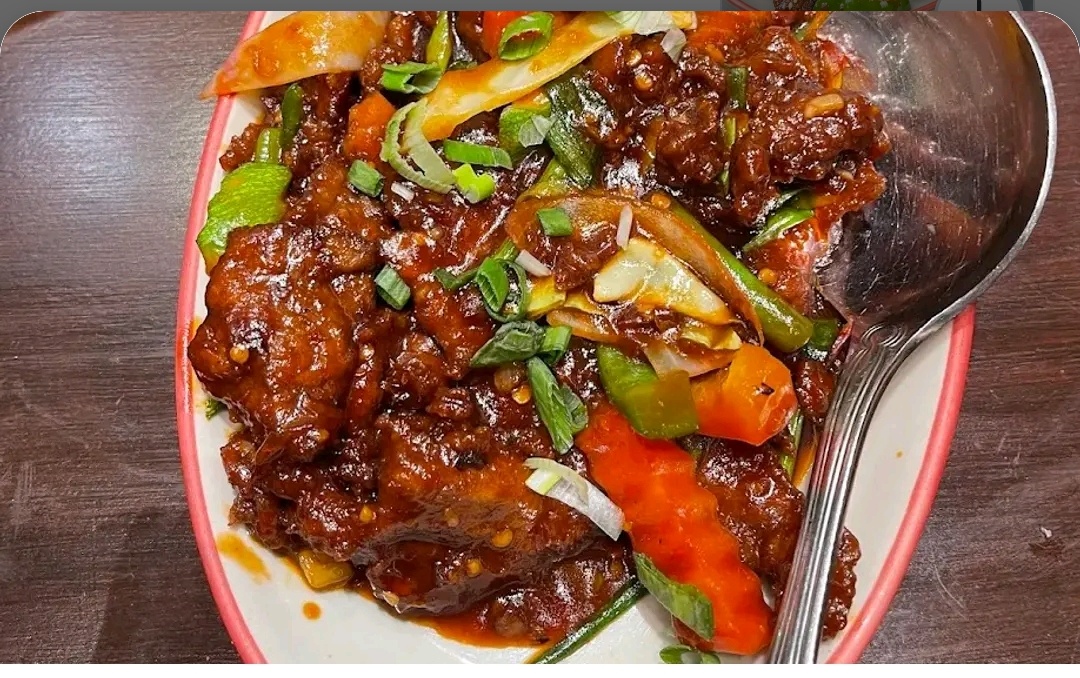 Beef with Chilies & Onion