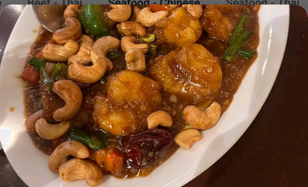Prawns with Cashew Nuts