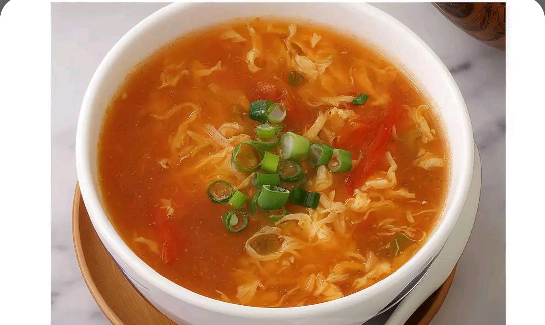 77A Egg and Tomatoes Noodle Soup