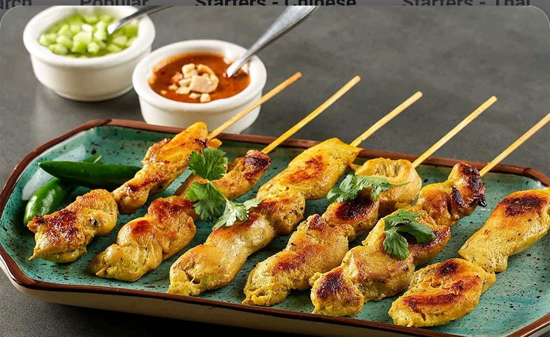 Chicken Satay Skewers - Gai Satay