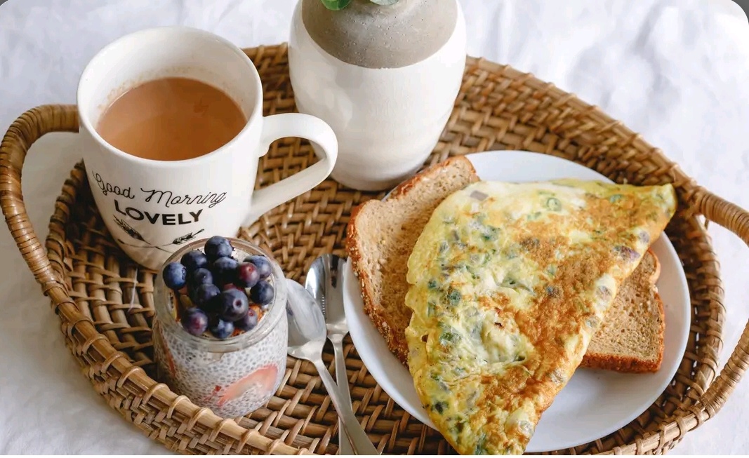 Egg with Chives Omelette
