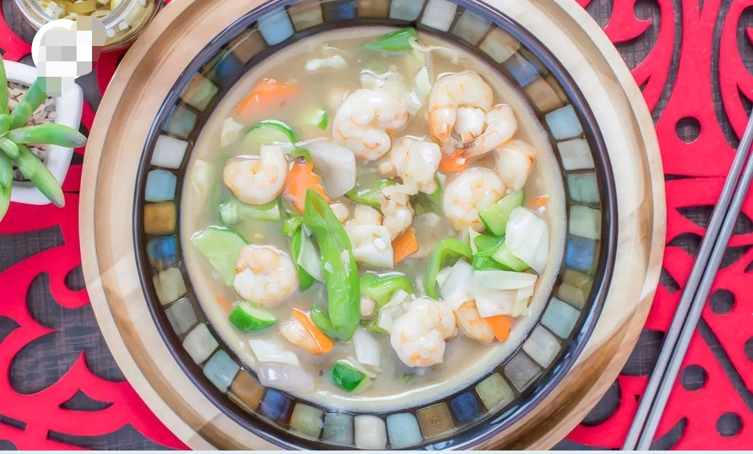 Prawns with Chilies & Vegetables