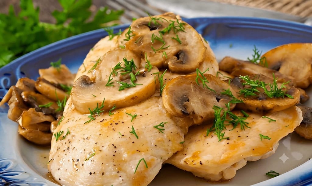 Mushroom Chicken with Mushrooms