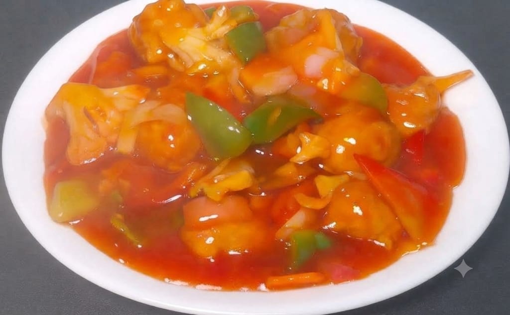 38 Sweet and Sour Prawns
