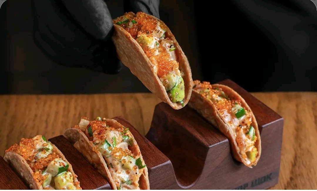 Salmon Tacos