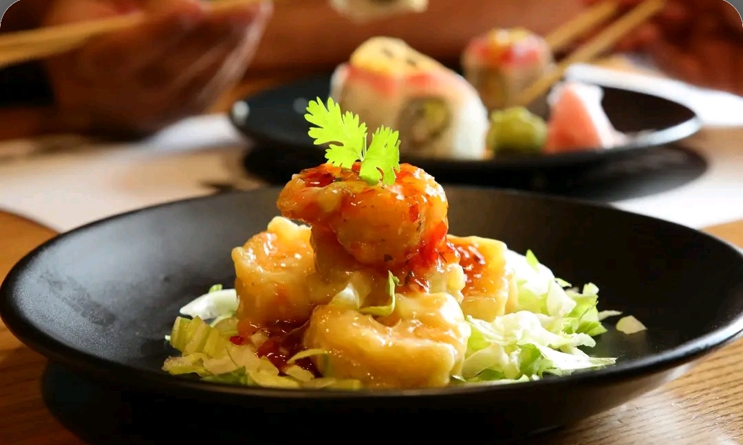 Wasabi Prawns