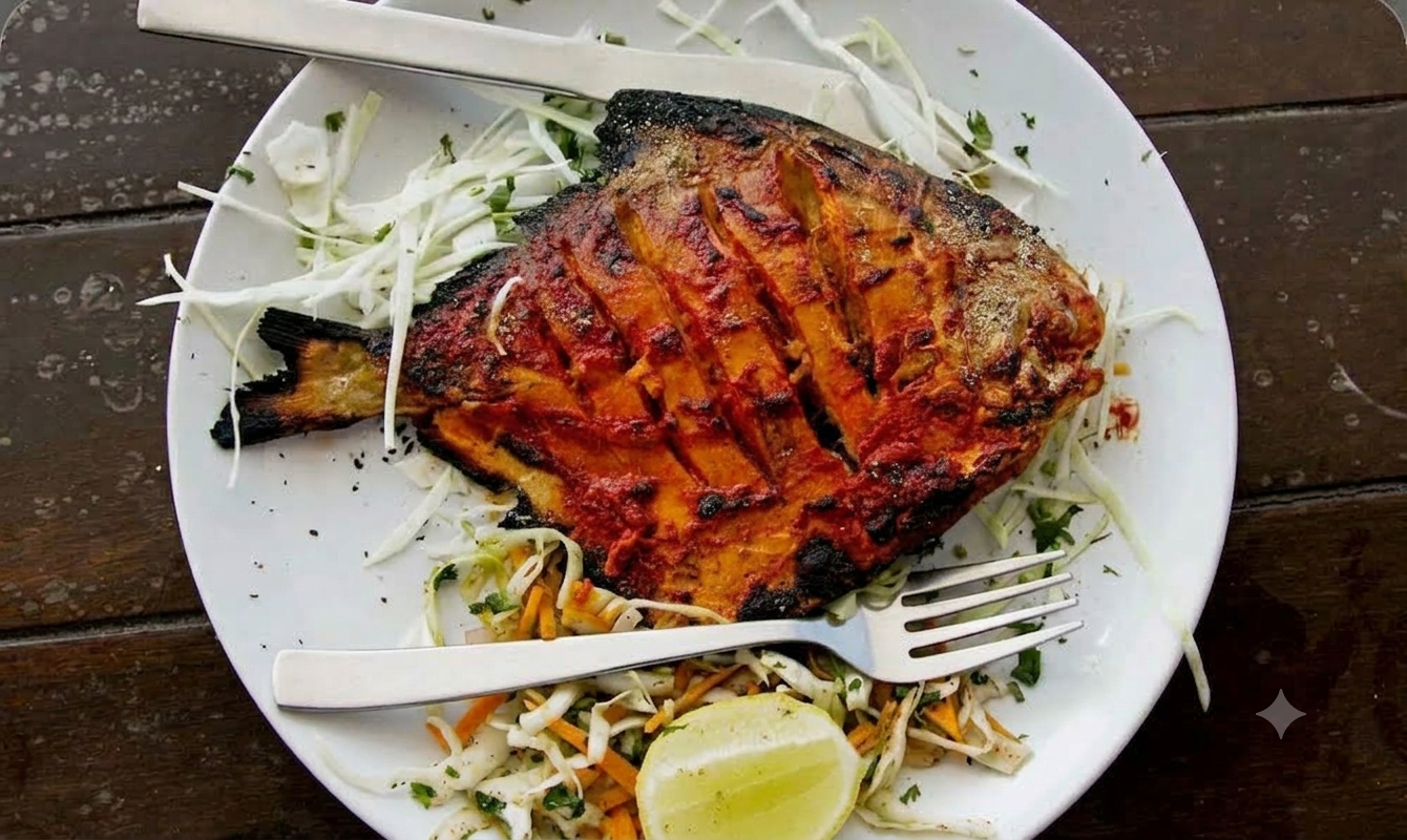 Grilled Tandoori Fish